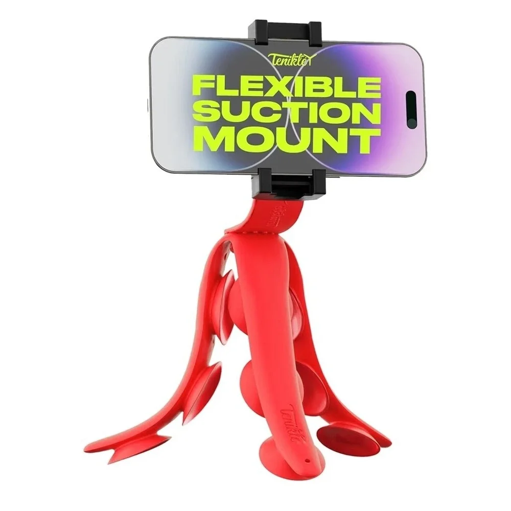 flexible suction mount